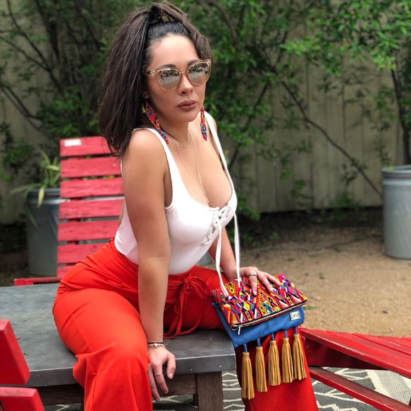 Brand New Nawal Boots Bag Pochette - Picture 3 of 3